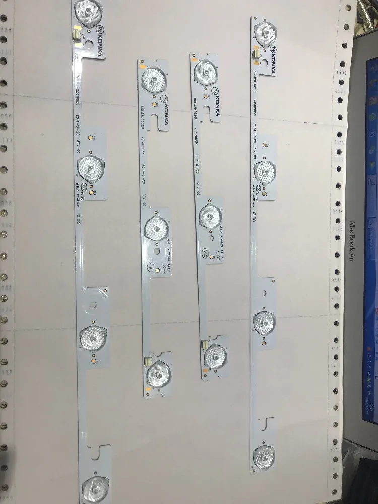 4 шт./Оригинал для Konka KDL32MT626U 2 шт. светодиода и 3 35019055 35019056 световая балка 32 дюйма