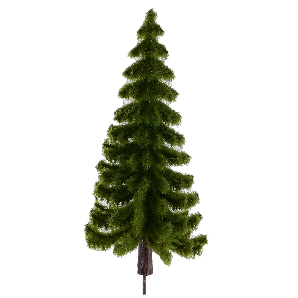 Модель 1/75 года: сосновые деревья железные дороги расположение пейзажей комплект