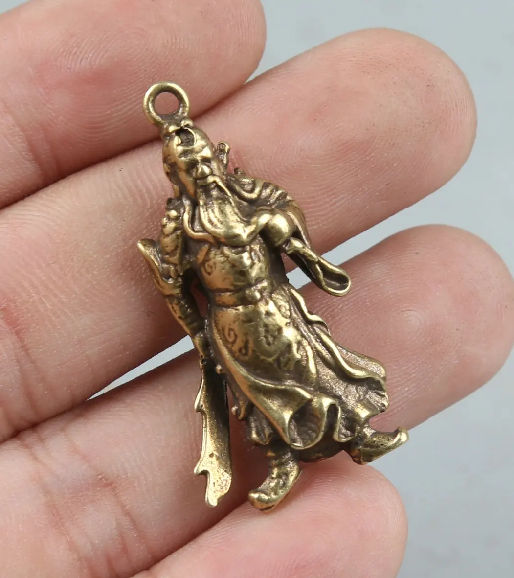 40 мм/1 6 дюйма коллекционная редкая китайская фэншуй маленькая бронзовая