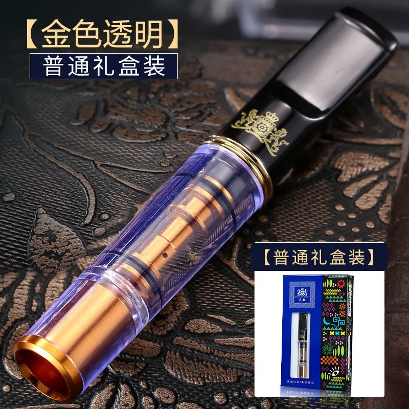 Новинка 1 шт. перерабатываемый Очищаемый металлический держатель для сигарет мундштук чистящий мундштуков