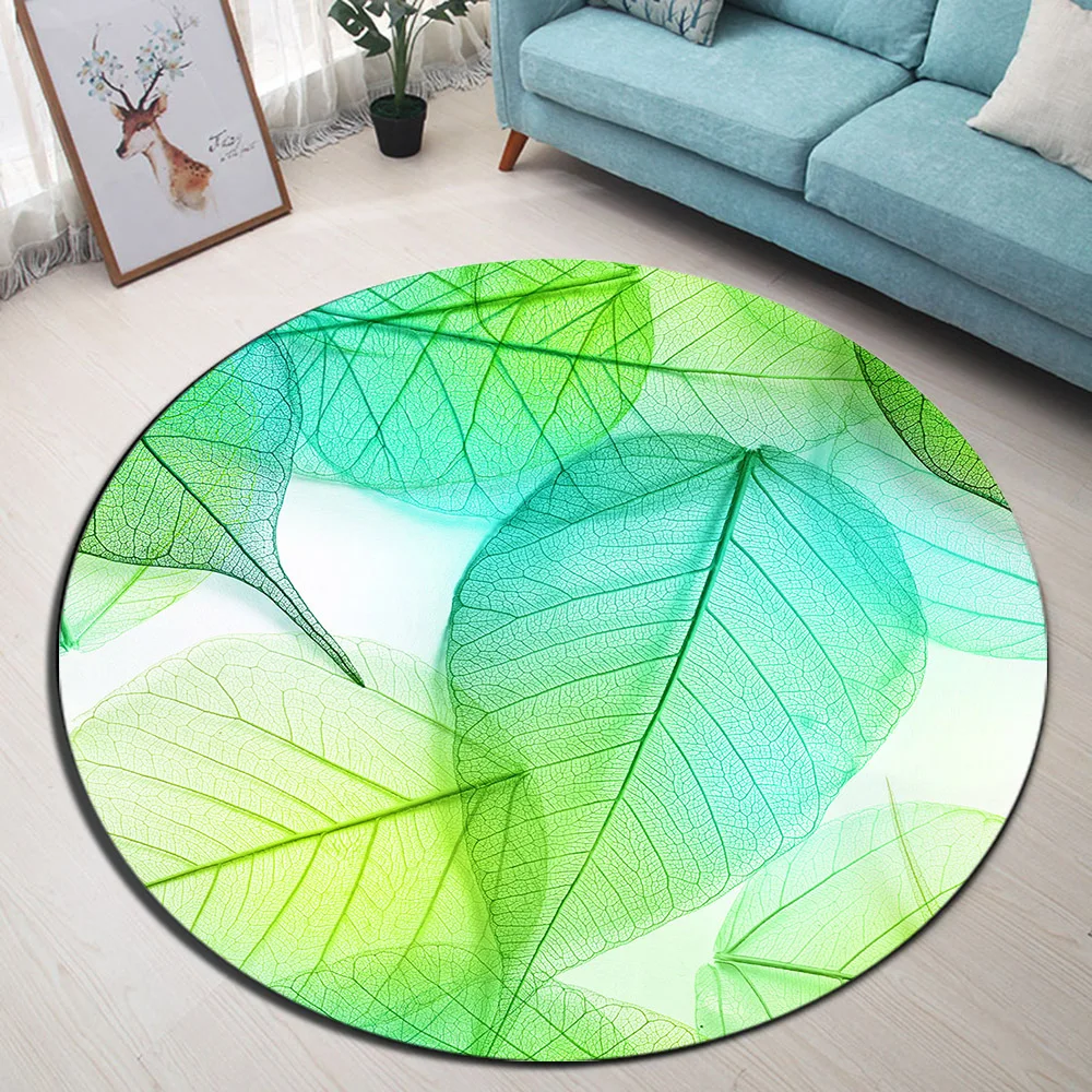 Круглый коврик для гостиной напольный детская подушка комнаты кухонный