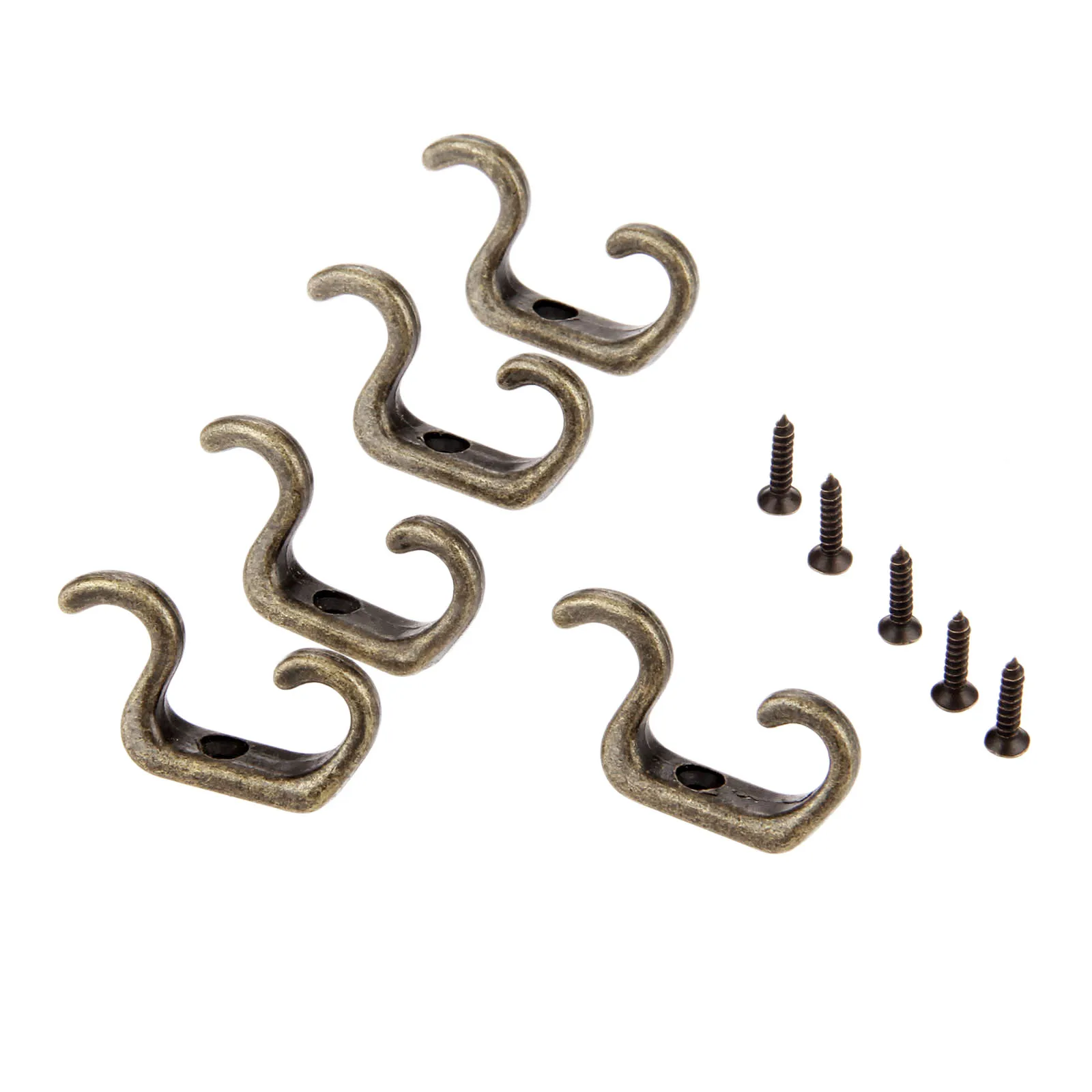 5 шт. вешалки с крючками для одежды винтажный настенный крючок вешалка ключей