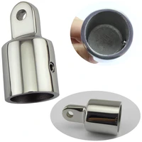 stainless steel fitting hardware for marine boat yacht bimini top 22mm25mm silver eye end cap