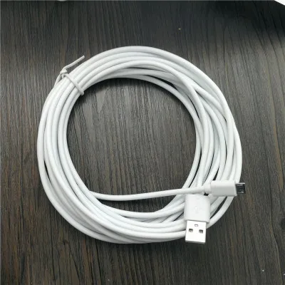 5 м/20 см Белый Micro USB кабель для передачи данных зарядное устройство зарядный кабель V8 для телефонов samsung