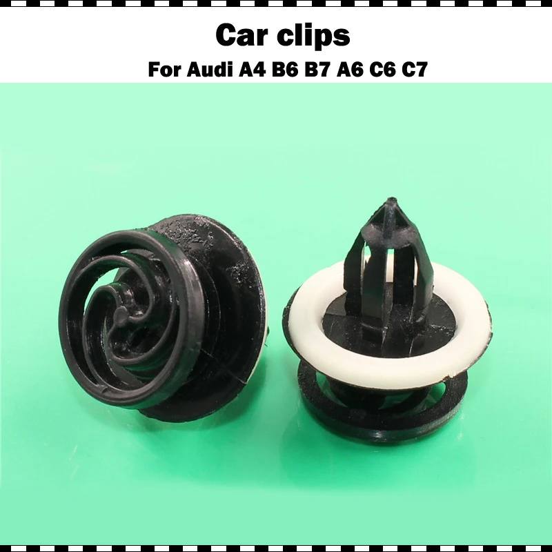 12 шт. Авто Высокое качество Пластиковые межкомнатные двери карты застежки клипсы