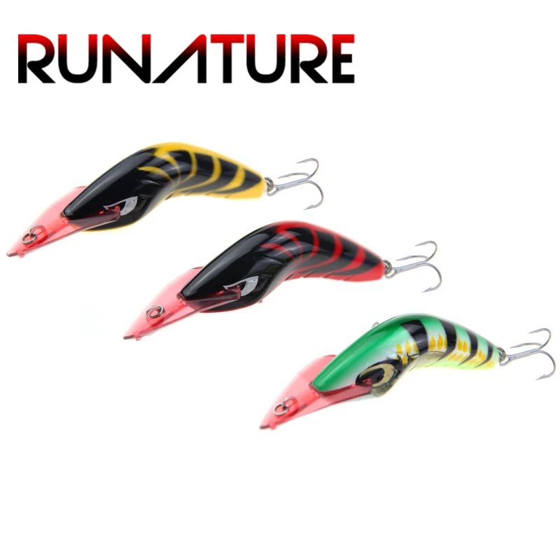 Runature Shirmp Minnow приманки рыболовные 80 мм 17 г искусственные жесткие воблеры и