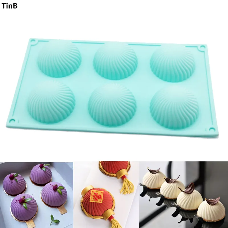 

New 3D Round Forma De Silicone Mold Cake Decorating Tools Baking Mold Silicone Mousse Chocolate Mold Pudding Cup Art Cake Mould