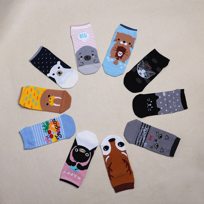 Socken damen, женские, для девочек, мужские, чёсаный хлопок, длинные носки, мужские носки, набор, цветные, забавные, Веселые носки