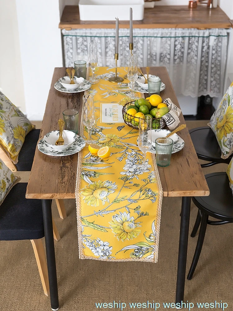 Водонепроницаемый современный хлопковый и льняной планшет в скандинавском