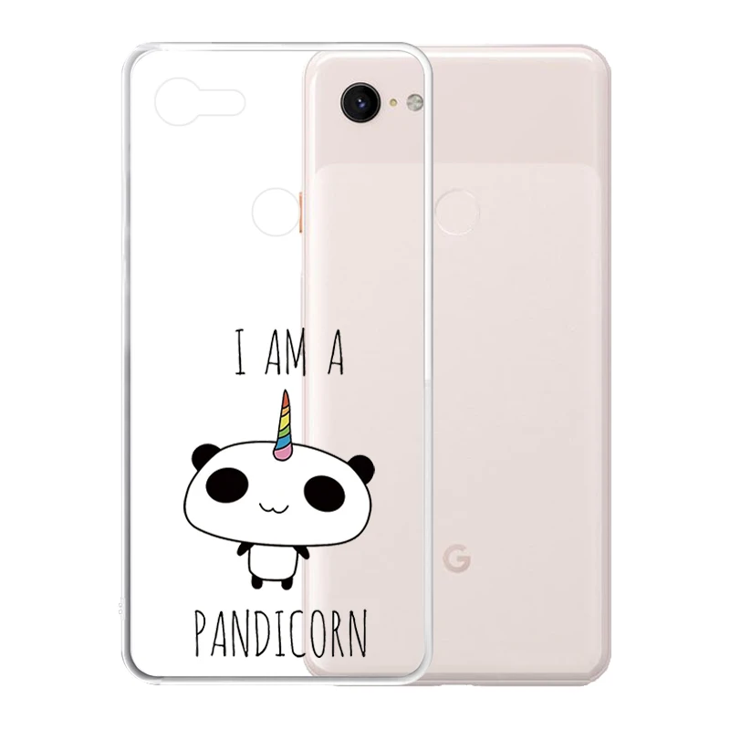 Мягкий силиконовый прозрачный ТПУ чехол для Google Pixel 4 3 XL 3A 2 прочный Чехол |