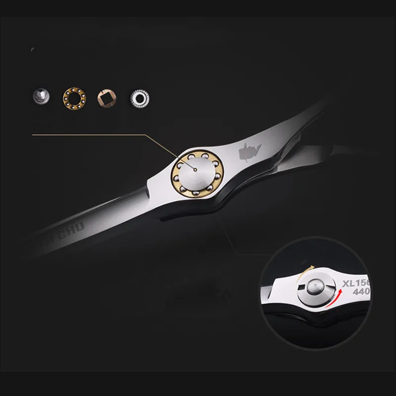 

6 inch Hair Cutting Crown Styling Tool Hair Scissors Stainless Steel Salon Hairdressing Shears Professional Barber Scissors