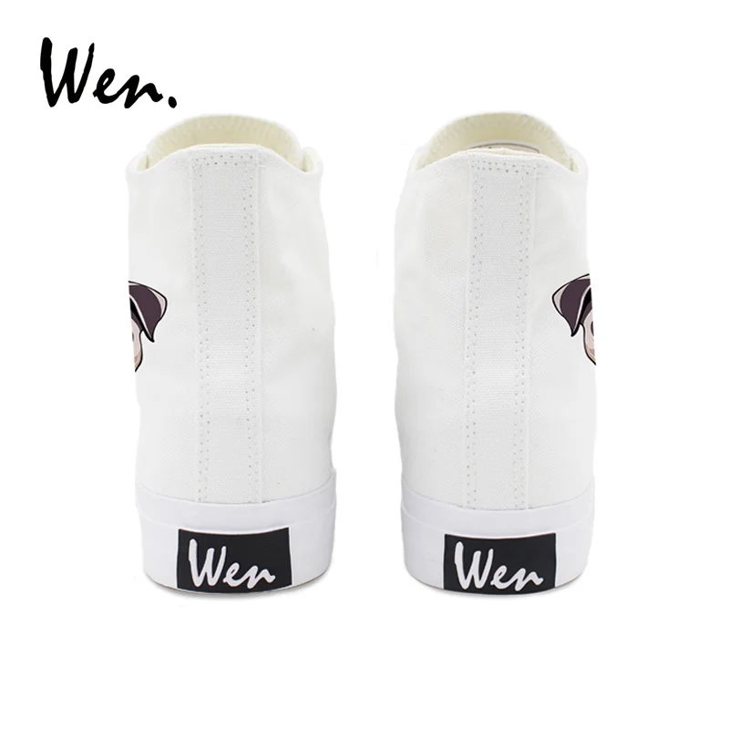 Мужские кроссовки Wen Design повседневная обувь для мужчин и женщин черно-белые с