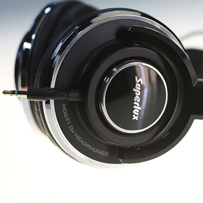 Superlux HD631 закрытые сзади DJ наушники Профессиональный мониторинг hifi бас Музыка гарнитура для студии