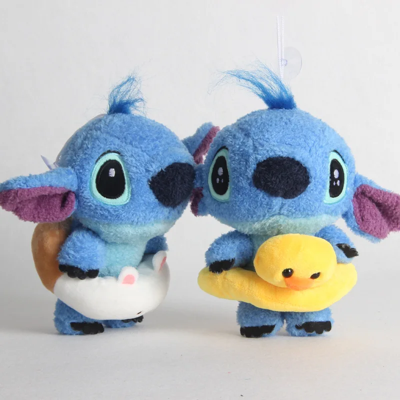2 шт./лот 22 см Kawaii Stitch Scrump Плюшевые игрушки кукла Стич плюшевые мягкие игрушки животные для детей подарок на день рождения