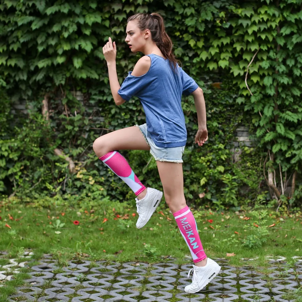 гетры велосипед рейтузы мужчина MEIKAN Бренды черный защита голени футбольные