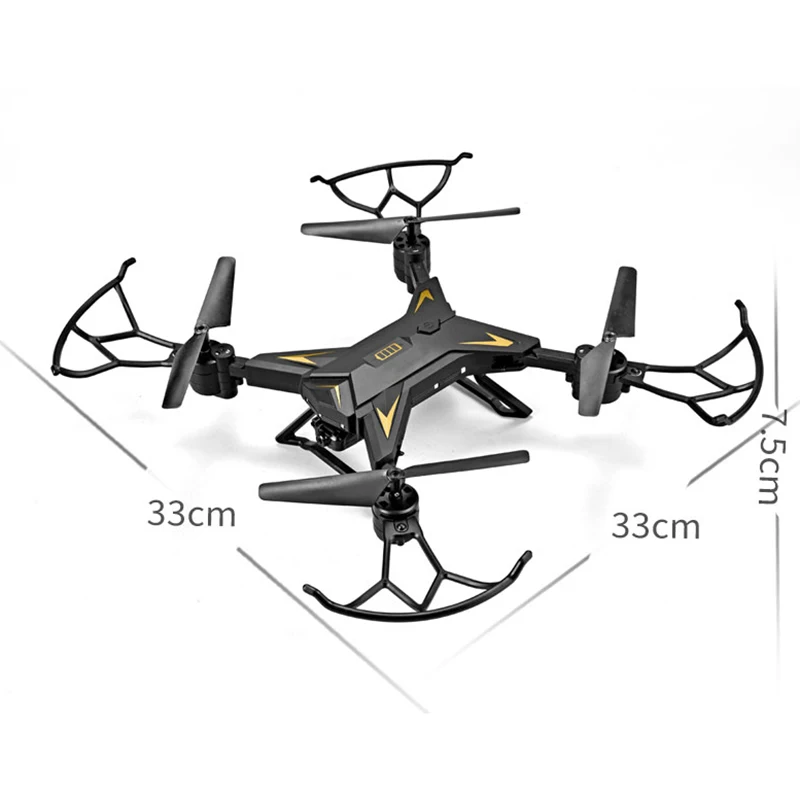 Радиоуправляемый вертолет 1080P камера Дрон Wi Fi FPV HD складной квадрокоптер 2 4G