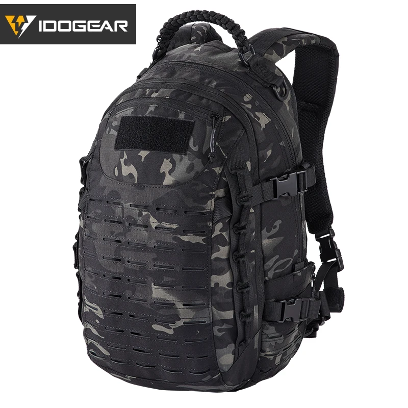 Multicam Black IDOGEAR, тактический рюкзак, сумка с драконом, тренировочный рюкзак, для путешествий, многоцелевой, военный, Molle, для улицы, сумки, Мультикам, 500D, нейлон - Цвет: Multicam Black