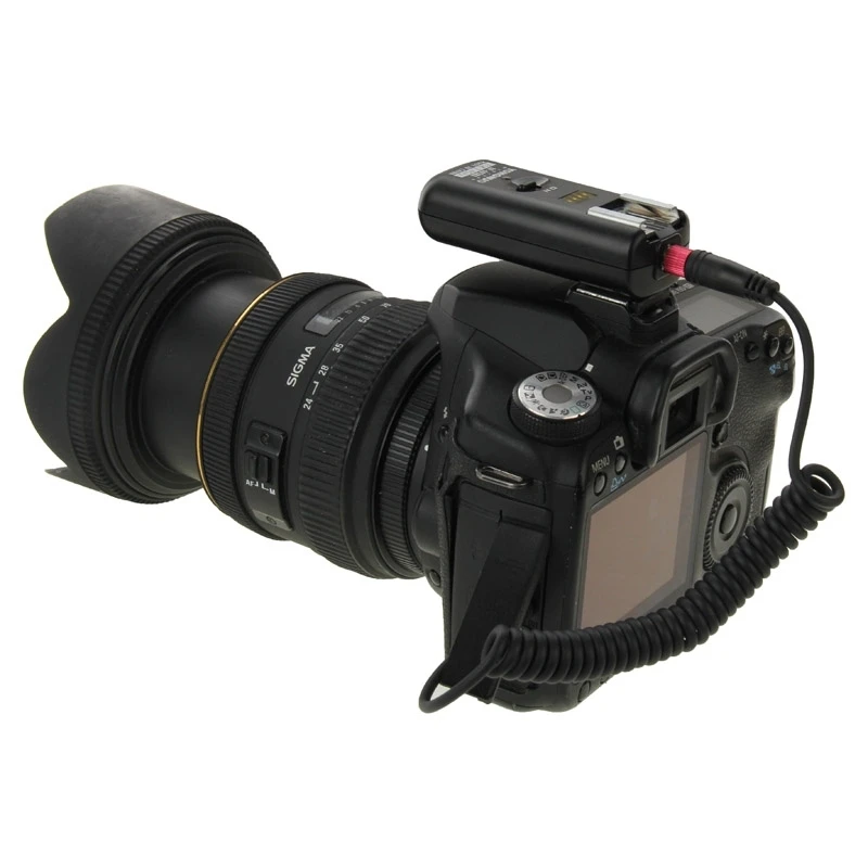 Беспроводной дистанционный триггер YONGNUO RF 602 RF602 2 4 ГГц для CANON 1000D 450D 400D 350D 500D +
