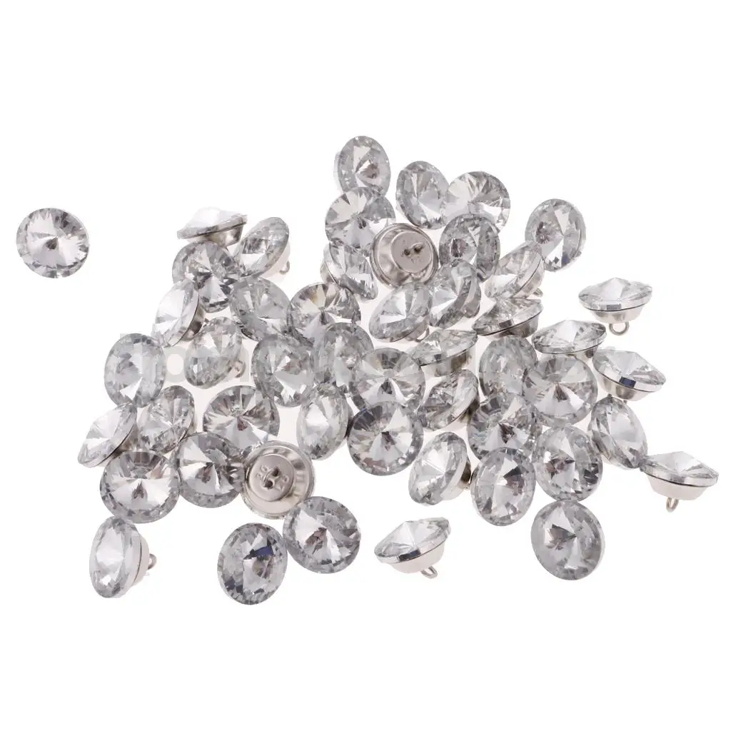 50 шт. стеклянное искусственное изголовье обивочной обивки украшение сделай