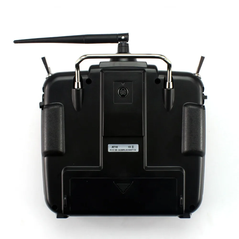 AT10 II 2 4 ГГц 12CH RC передатчик с R12DS приемником Φ для радиоуправляемого вертолета