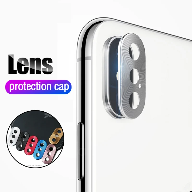 Защитная пленка для объектива камеры Apple iPhone Xs Max X XR кольцо защиты задней крышки x s
