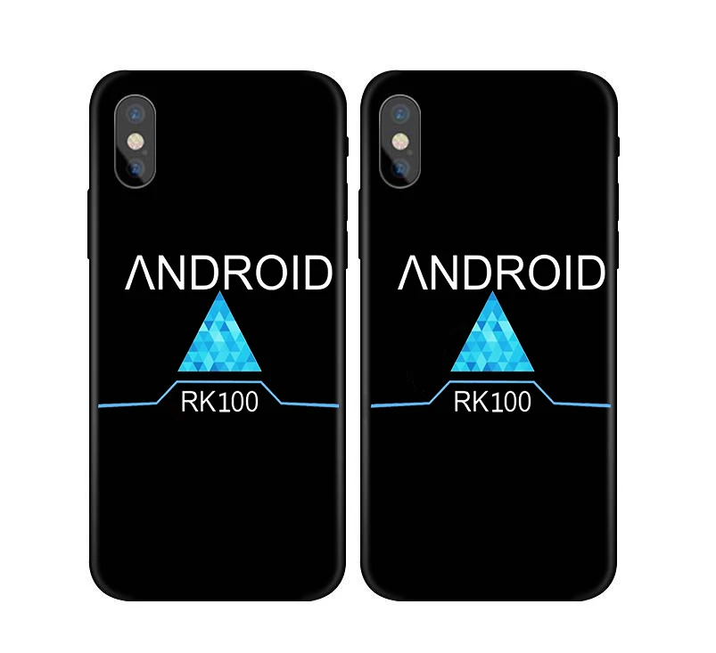 Чехол для телефона с Android RK900 Connor для iPhone X, 8, 6 s, 7 Plus, 5S, Detroit, чехол для samsung s8, s9 plus, S6, S7 Edge