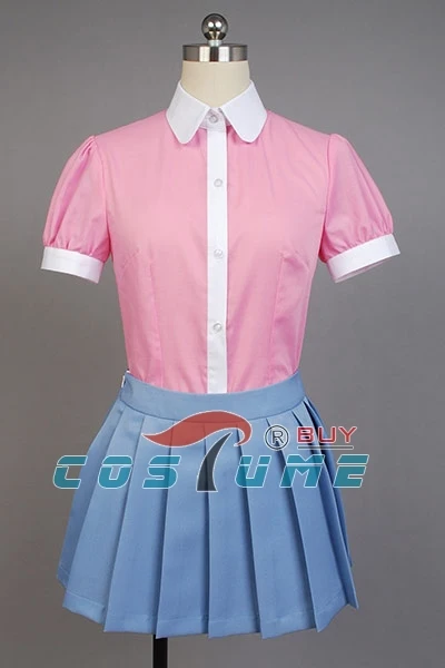 Высококачественный костюм для косплея Dangan Ronpa 2 Danganronpa Mikan Tsumiki платье женщин и