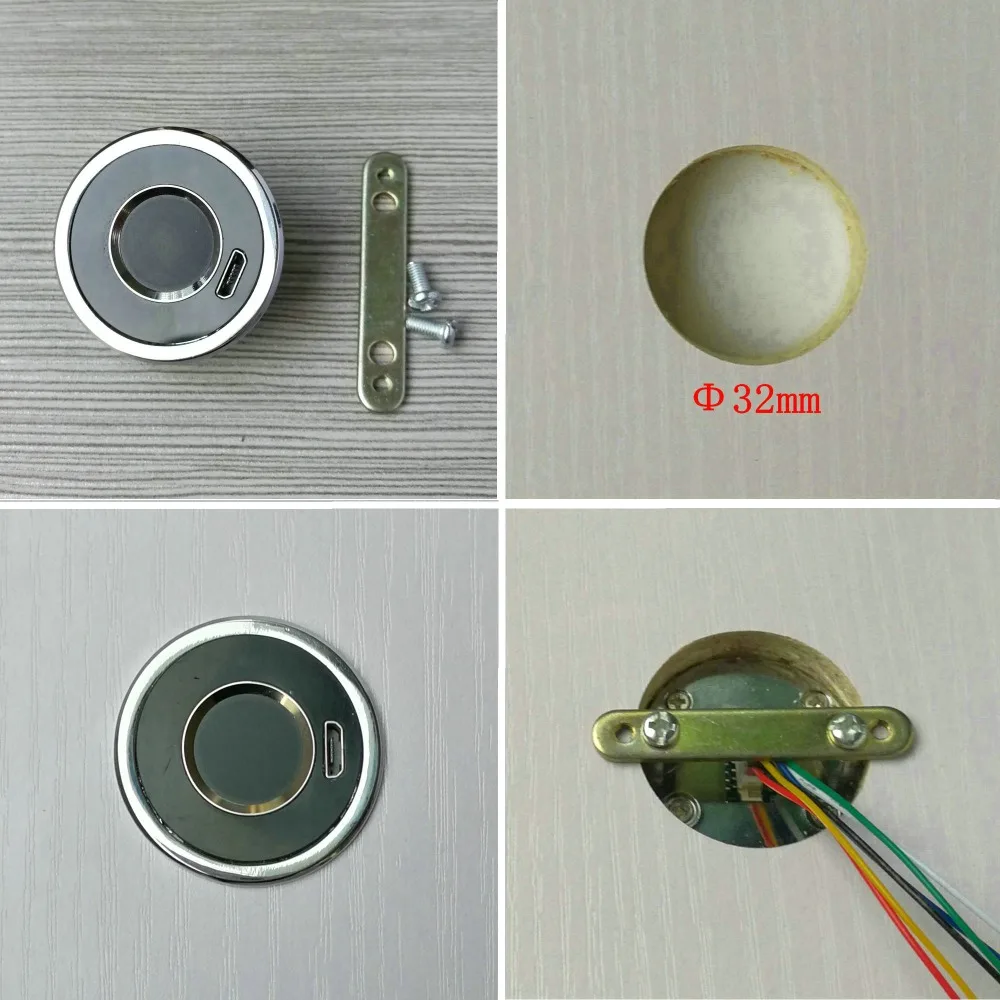 G15 Fingerprint drawer cabinet lock for shoes office bank home | Безопасность и защита