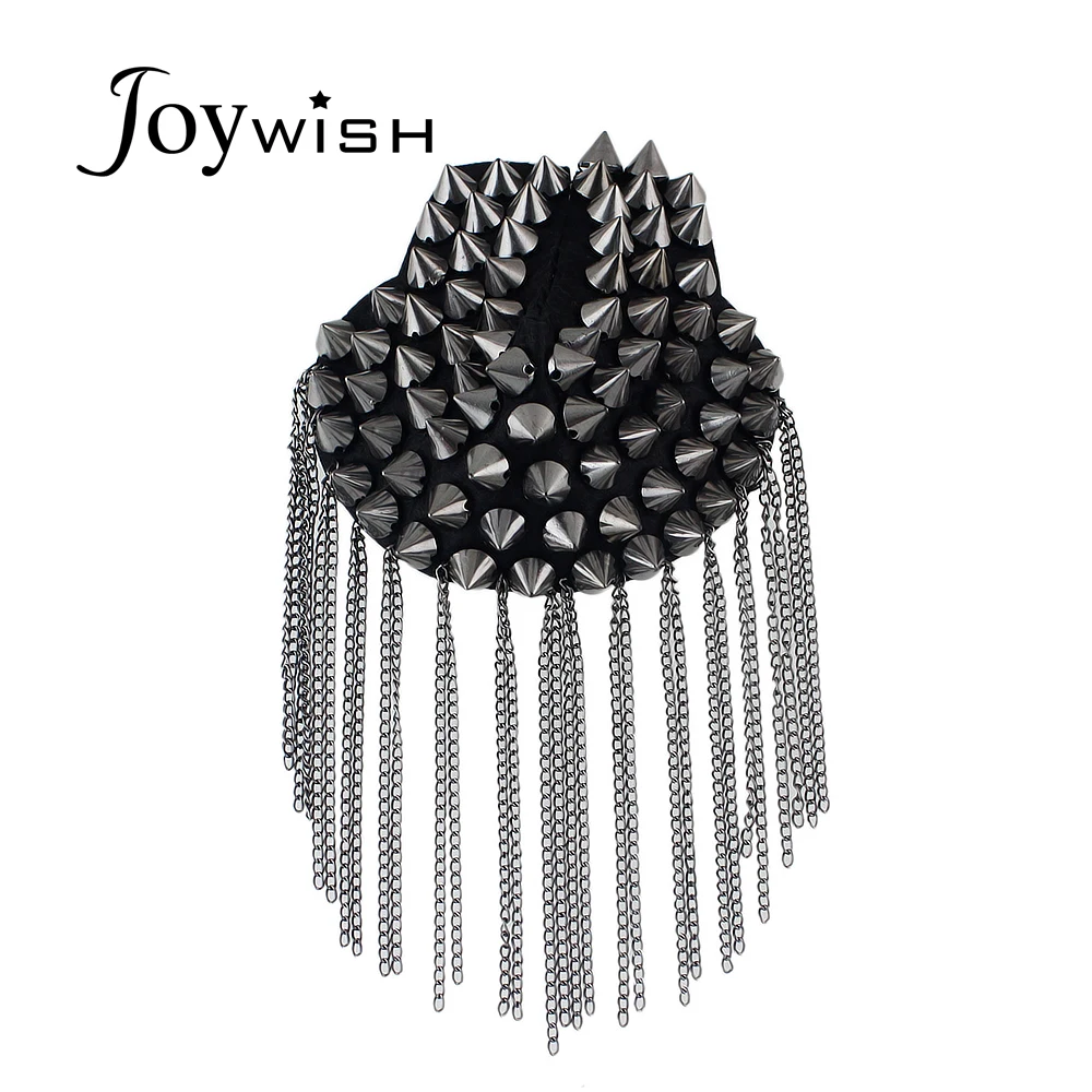 1 шт. Мода элемент всплеск в стиле панк Ленточки брошь/плеча совета ювелирные