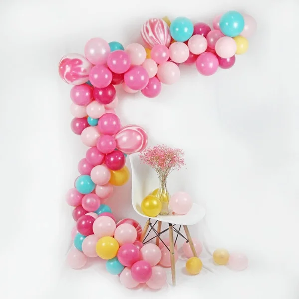 5 м прозрачная Арка соединить полоса воздушный шар держатель цепи лента ПВХ