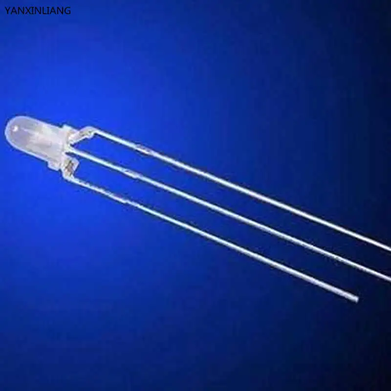 10 шт. LED 3 мм Круглый Рассеянный Красный и Зеленый двухцветный Общий Анод LED Диод Светоизлучающий Диод