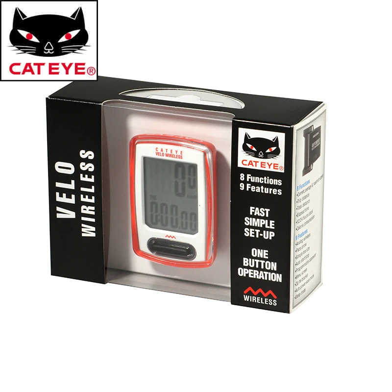 CATEYE компьютер CC-VT230W вело беспроводной велоспортный спидометр многофункциональный секундомер 3 цвета