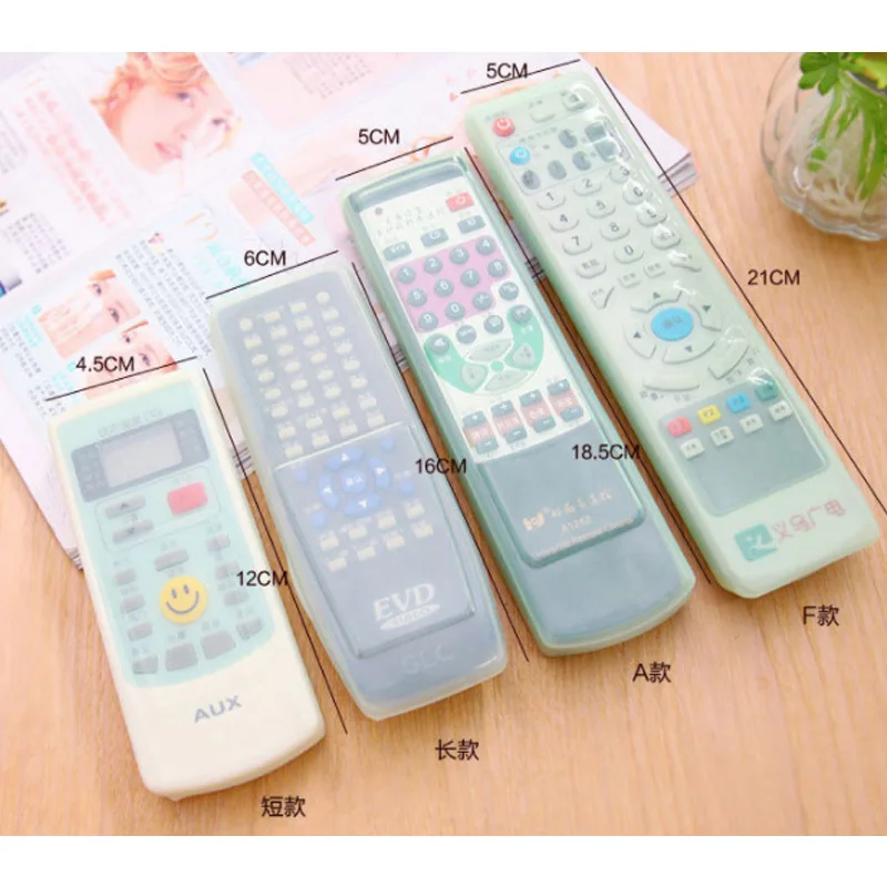 Новый чехол с дистанционным управлением силиконовый прозрачный для телевизора