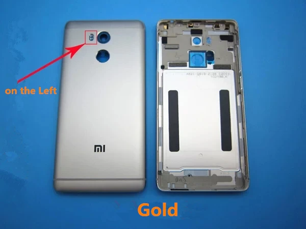 Sinbeda Задняя стеклянная крышка для Xiaomi Redmi 4 Pro задняя панель корпус батареи для Redmi4 Pro задняя крышка корпус золото