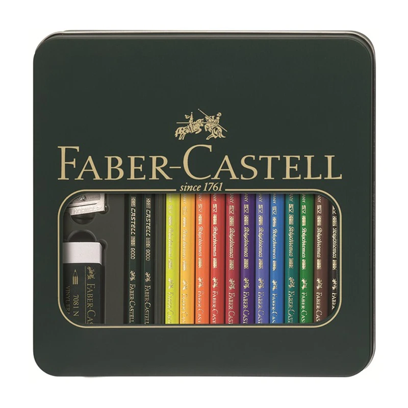 FABER CASTELL 110040 Набор для рисования масляный цветной карандаш эскиз художественный