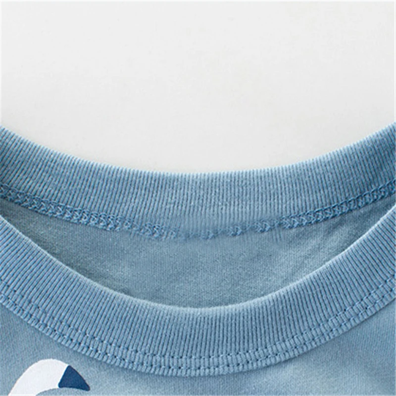 Модная футболка с рисунком граффити для мальчиков летняя одежда малышей