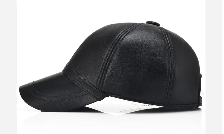 EAGLEBORN Новинка Осень Зима Мода Высокое качество Натуральная кожа бейсболка snapback шляпа для мужчин Повседневная шляпа оптом папа шляпа