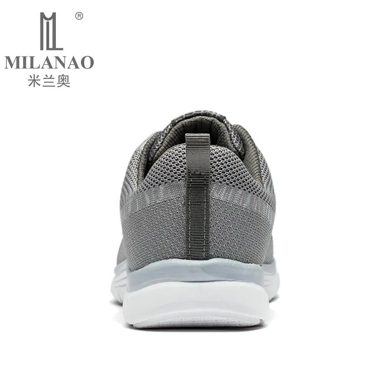2019 MILANAO новые мужские летние повседневные Flyknit Racer прогулочные туфли для мужчин и