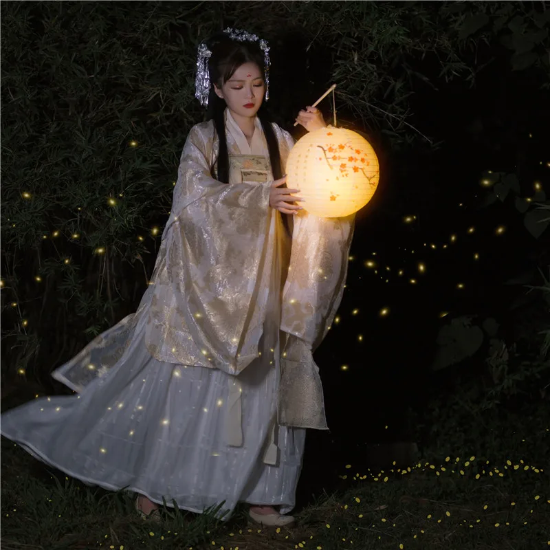 Hanfu для женщин Костюм для китайского традиционного танца Костюм народное платье Восточный фестиваль наряд сценическая одежда для женщин DN3446