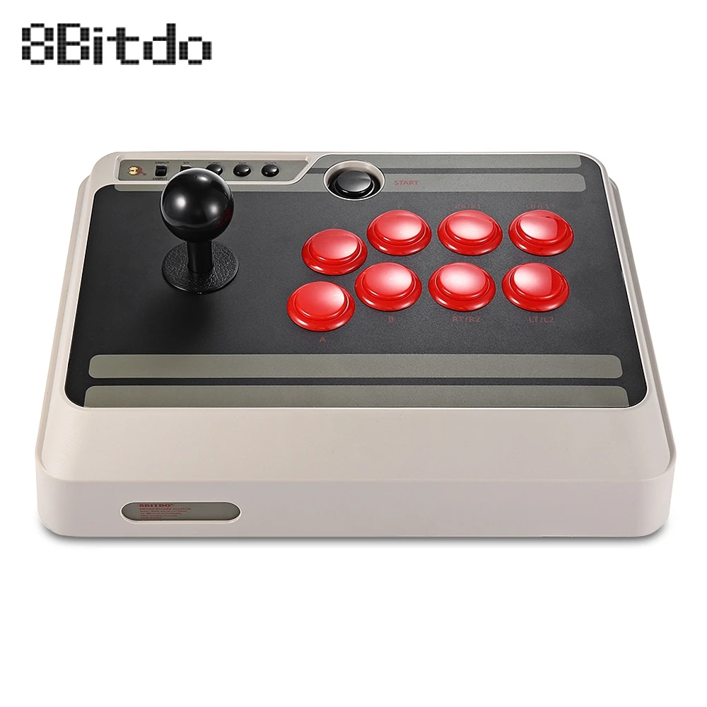 8Bitdo N30 Customizable Bluetooth Arcade Stick Gamepad Usb PS4 Controller with Turbo for Nintendo Switch PC Mac Android Phone |
