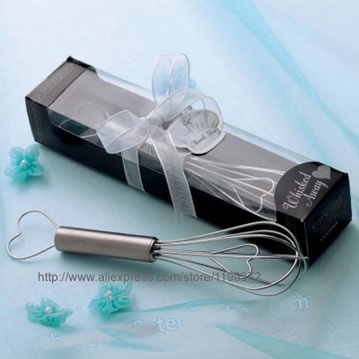 Венчик для яиц из нержавеющей стали в форме сердца гостей свадебные сувениры и