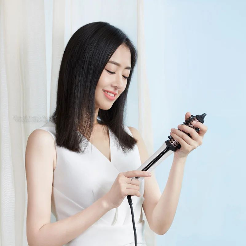 Xiaomi Mijia Yueli, выпрямитель для волос, бигуди для салона, для укладки волос, 3 режима, регулируемый для личного использования, подарок для девочек