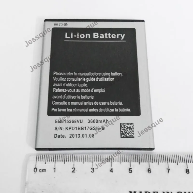 Jessque Полный Новый 3600 мАч EB615268VU Батарея для Star N9588 N9589 Ulefone Примечание 4 Китай