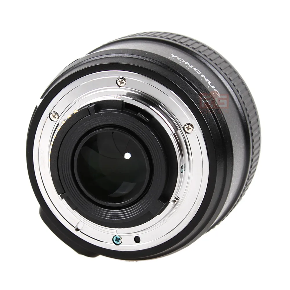 YONGNUO YN 50 мм f/1,8 AF объектив yn50мм апертура с автофокусом большая апертура для Nikon DSLR камеры как AF-S 50 мм 1,8G сумка для объектива