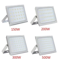 2pcs ultrathin led flood light 150w 200w 300w 500w ip65 110v220v led spotlight refletor outdoor lighting wall lamp floodlight