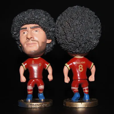 Soccerwe Бельгия Европейский Футбол Звезда прекрасные Фигурки игрушки болельщики