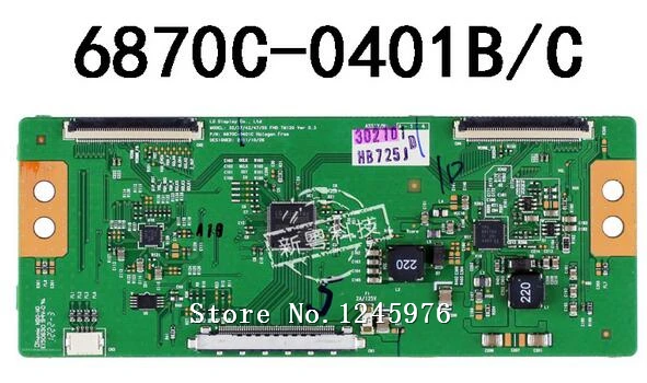 100% оригинальная логическая плата хорошего тестирования 6870C-0401C 0401B 0401A бесплатная