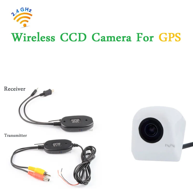 2 4G Беспроводная камера для GPS 5 мм автомобильная парковочная Реверсивный