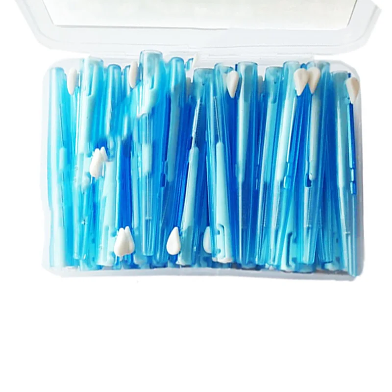 60x для гигиены ротовой полости чистить зубы зубные резинка эластичная зубочистка