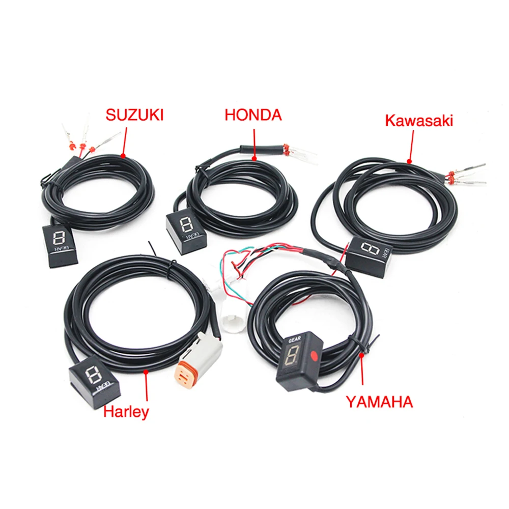 ZSDTRP для Honda Harley Kawasaki Yamaha Suzuki индикатор переключения передач мотоцикла ЭБУ вилка
